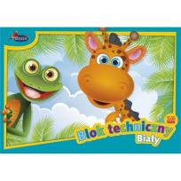 Opakowanie Blok techniczny biały A4 10 kartek 10 sztuk