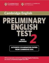 Opakowanie Cambridge Preliminary English Test 2 Student's Book with Answers