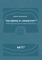 Okładka książki Czy żyjemy w naszej erze