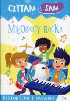 Okładka książki Czytam sam. Miłośnicy rocka. Historyjka i zagadki