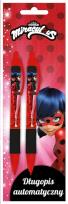 Opakowanie Długopis automatyczny 2szt Miraculum Biedronka i czarny kot