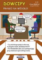 Okładka książki Dowcipy Nr 41 Prawo na wesoło