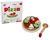 Opakowanie Drewniana pizza na rzepy