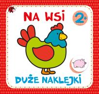 Okładka książki Duże naklejki Na wsi