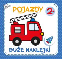Okładka książki Duże naklejki Pojazdy