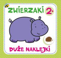 Okładka książki DUŻE NAKLEJKI Zwierzaki