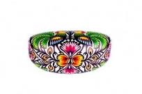 Opakowanie Etui na okulary przeciwsłoneczne - koguty łowickie