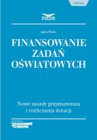 Okładka książki Finansowanie zadań oświatowych