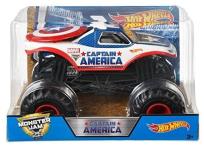 Opakowanie Hot Wheels Monster Jam Captain America 1:24