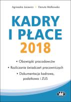 Okładka książki Kadry i płace 2018