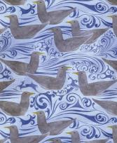 Opakowanie Karnet 17x14cm z kopertą Seagulls