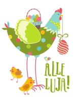 Opakowanie Karnet B6 Wielka Noc. Kura