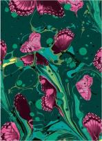 Opakowanie Karnet B6 z kopertą Marble Butterflies