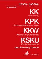 Okładka książki Kodeks karny Kodeks postępowania karnego Kodeks karny wykonawczy