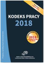 Okładka książki Kodeks pracy 2018 Ujednolicone przepisy z komentarzem do zmian