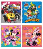 Opakowanie Kołonotatnik na spirali 80 kartek Rajdowcy 8 sztuk