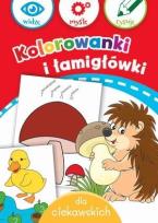 Okładka książki Kolorowanki i łamigłówki dla ciekawskich