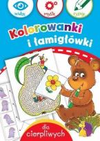 Okładka książki Kolorowanki i łamigłówki dla cierpliwych