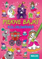 Okładka książki Kolorowanki Piękne bajki