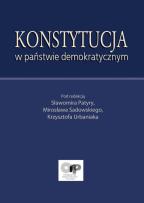 Okładka książki Konstytucja w państwie demokratycznym