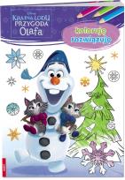 Okładka książki Kraina Lodu Przygoda Olafa Koloruję