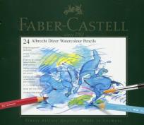 Opakowanie Kredki Albrecht Durer 24 kolory w metalowej kasetce