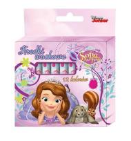 Opakowanie Kredki woskowe 12 kolorów Jej wysokość Zosia