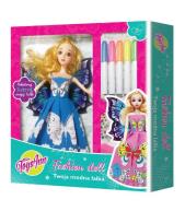 Opakowanie Lalka do kolorowania Motyl