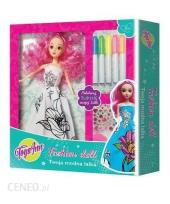 Opakowanie Lalka do kolorowania Różowe Włosy