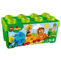 Opakowanie Lego Duplo. Pociąg ze zwierzątkami 34el. (10863)