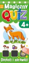 Okładka książki Magiczny quiz. Dotknij i sprawdź od 4 lat cz. 1