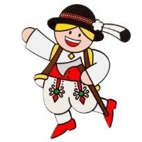 Opakowanie Magnes drewniany - Góral FOLKSTAR