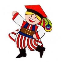 Opakowanie Magnes drewniany - Krakowiak FOLKSTAR