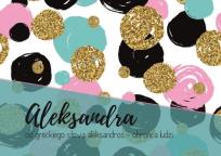 Opakowanie Magnes Imiona - Aleksandra
