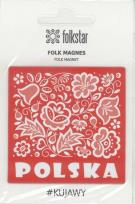 Opakowanie Magnes - kujawski czerwony Polska FOLKSTAR