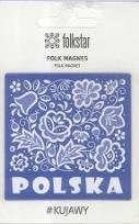 Opakowanie Magnes - kujawski niebieski Polska FOLKSTAR