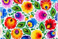 Opakowanie Magnes na lodówkę lowicki biały FOLKSTAR