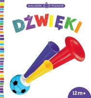 Okładka książki Maluszek poznaje Dźwięki