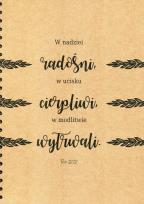 Opakowanie Mój dziennik Liście