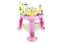 Okładka książki Multifunkcyjna grająca trampolinka różowa