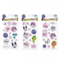 Opakowanie Naklejki Sticker BOO brokat Littlest Pet Shop