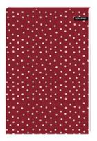 Opakowanie Notes klejony A6 96 kartek kratka Groszki 10 sztuk mix