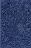 Opakowanie Notes włoski tłoczony granat z gumką