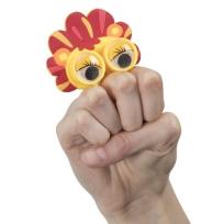 Opakowanie Oczy na palec ze zwierzątkami - pacynka mix