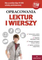 Okładka książki Opracowania lektur i wierszy kl. VI-VIII SP 2018