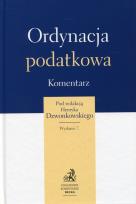 Okładka książki Ordynacja podatkowa Komentarz