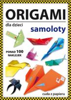 Okładka książki Origami dla dzieci. Samoloty