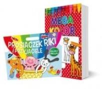 Okładka książki Pakiet: Prosiaczek Riki i przyjaciele / Mega kolor