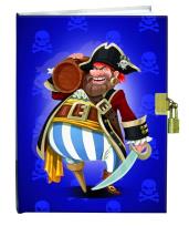 Opakowanie Pamiętnik z kłódką 13x18cm Pirat