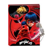 Okładka książki Pamiętnik z kłódką/Miraculum Biedronka i Czarny Kot